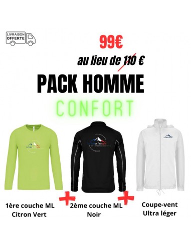 Pack  Homme Confort prix pour 