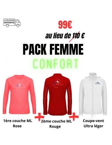 Pack Femme Confort meilleur choix