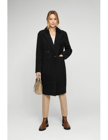 Black Shearling Coat Voir les baskets