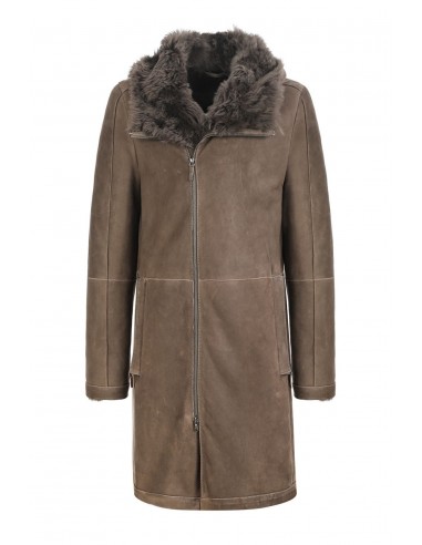 Nude Shearling Coat plus qu'un jeu 